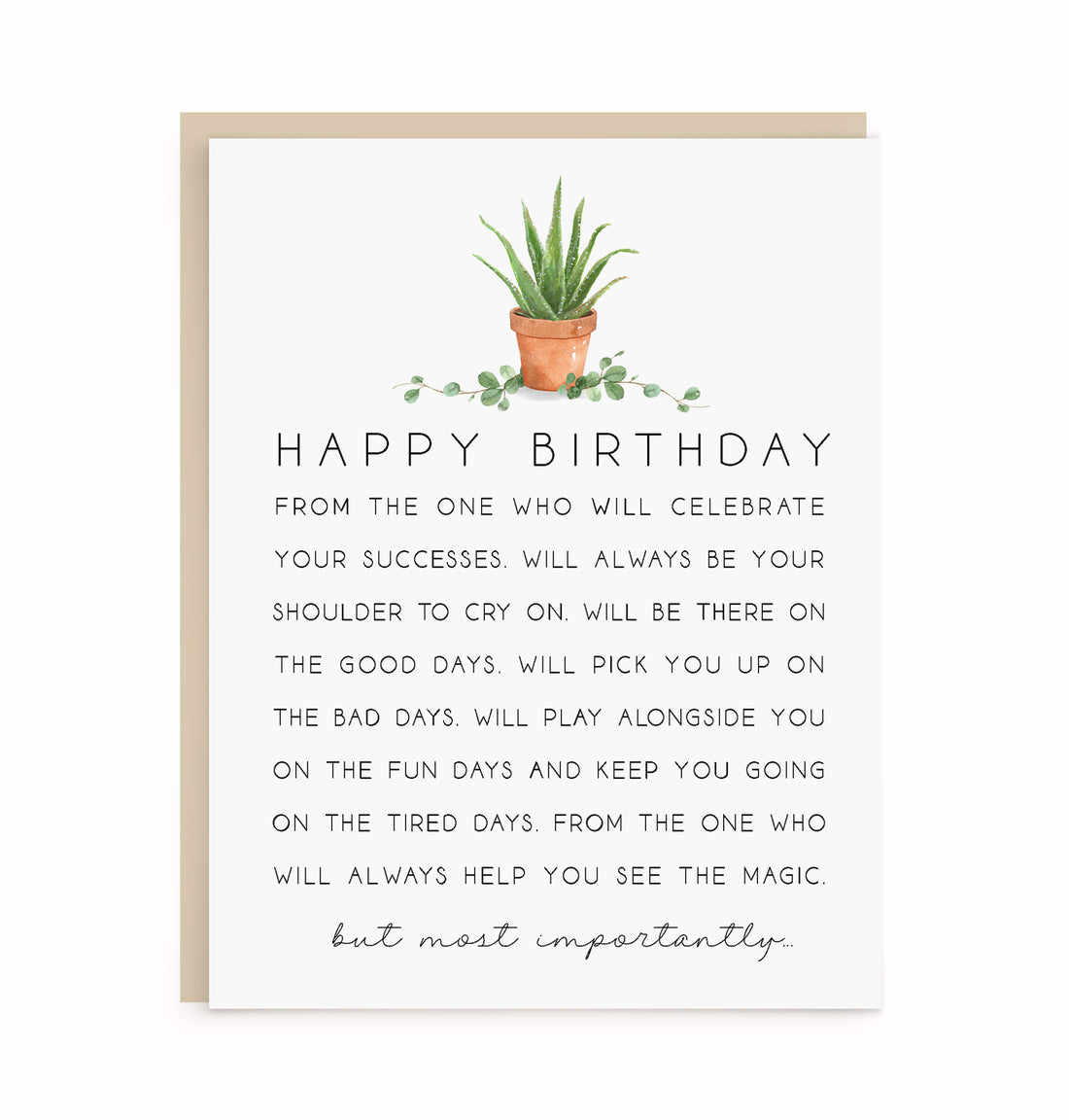 Love of Plants Greeting Card