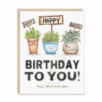 Happy Birthday Plant Friends