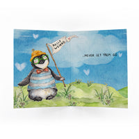 I Love Weirdos Card