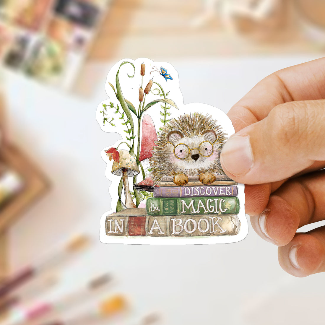 The Magic of a Book Sticker