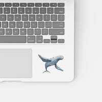 Heart of a Whale Sticker