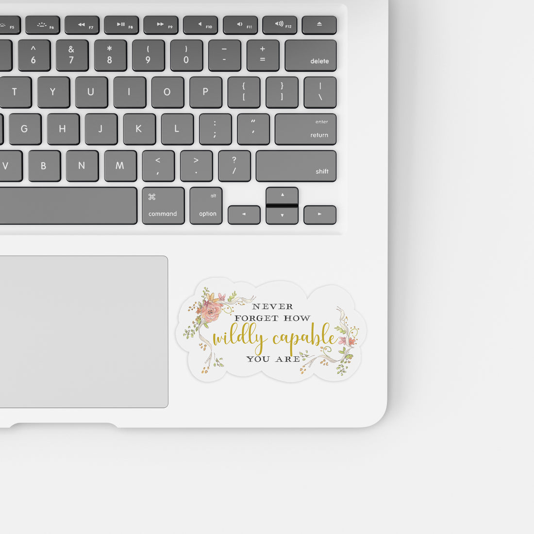 Wildly Capable | Clear Sticker