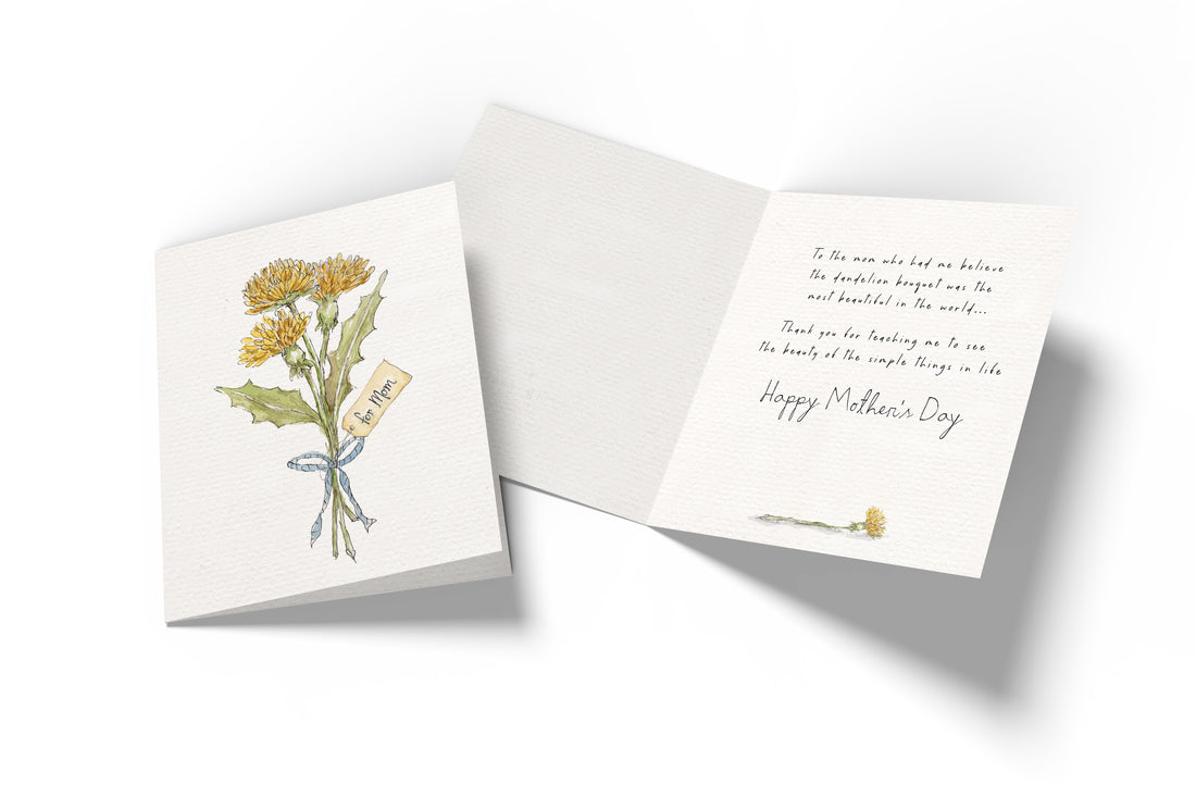 Dandelion Mom Card | Mother's Day | Mom Card