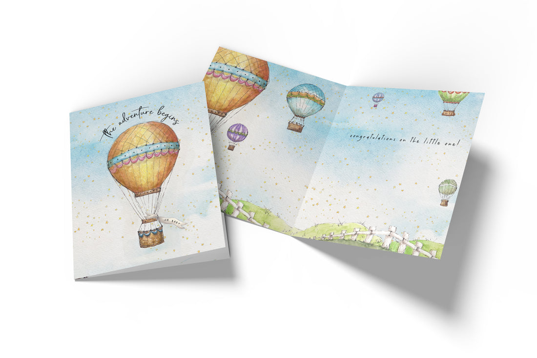 New Adventure | New Baby | Congratulations | Expecting Card