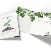 Little Sprout | Congratulations | New Baby | Expecting Card