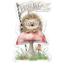 Hedge-Hug Sticker