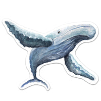 Heart of a Whale Sticker