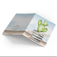 Born To Bloom Greeting Card
