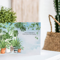 Love of Plants Greeting Card
