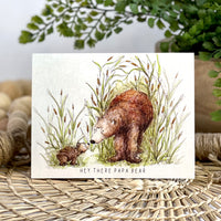 Papa Bear Card