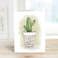 Free Hugs Greeting Card