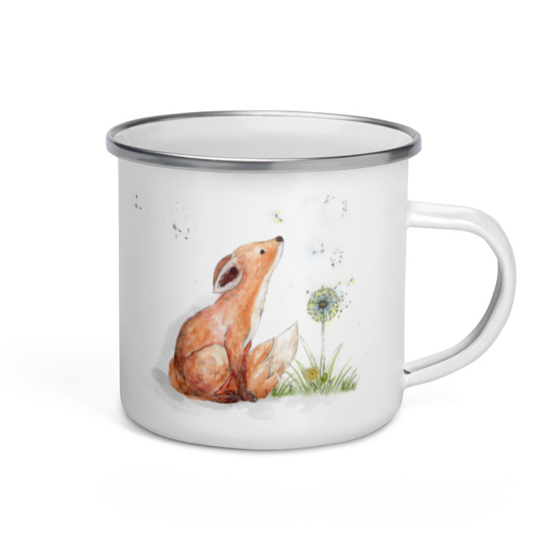 Lil' Fox Enamel Mug