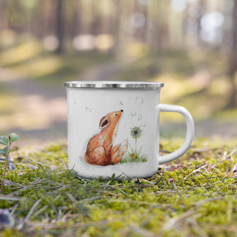 Lil' Fox Enamel Mug