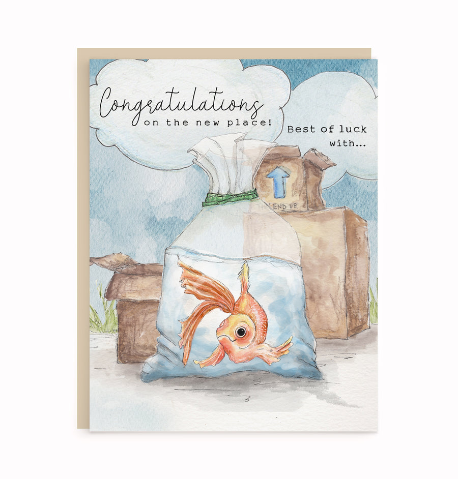 Big Move- Congratulations! Greeting Card