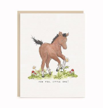 Liitle Horse | New Baby | Birthday Card