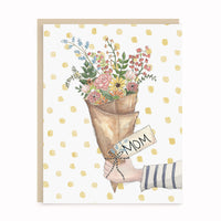 Mom's Bouquet Card