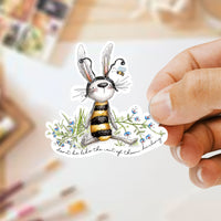 Bumble Bunny Sticker