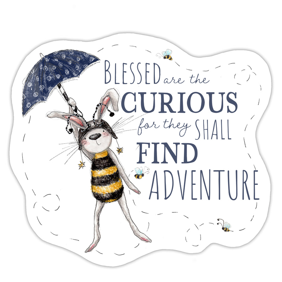 Blessed are the Curious Sticker