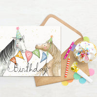 Giddy Up Happy Birthday Card