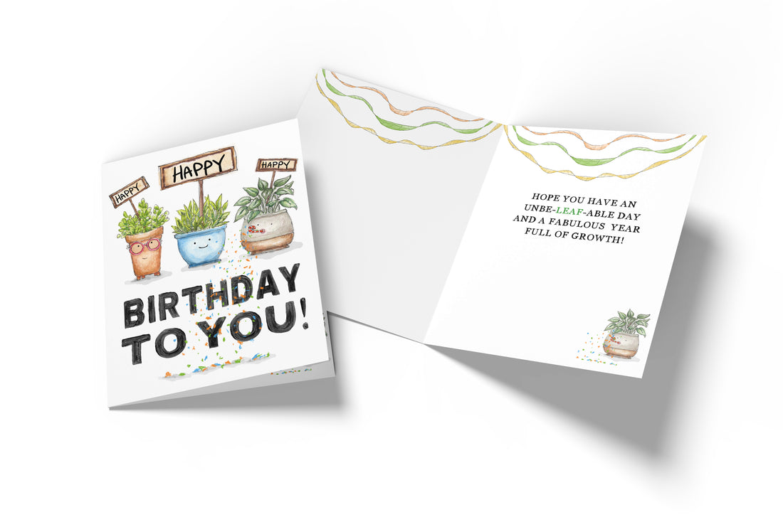 Happy Birthday Plant Friends