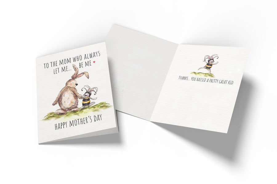 Mom & Me Card | Mom Card | Mother's Day Card