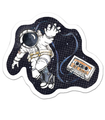 The Spaceman Be Kind Sticker