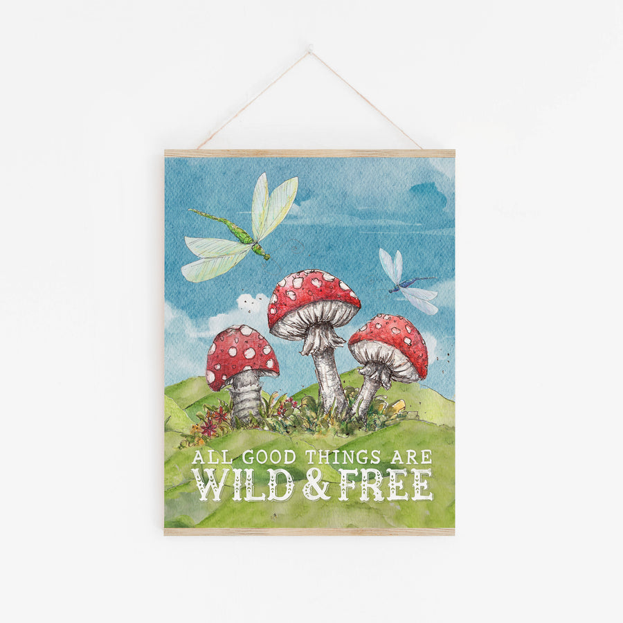 Wild & Free Print