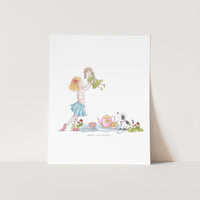 Best Friends Tea Party Print