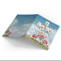 Mushroom Love Card