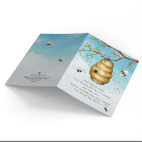 Hap-Bee Birthday Card