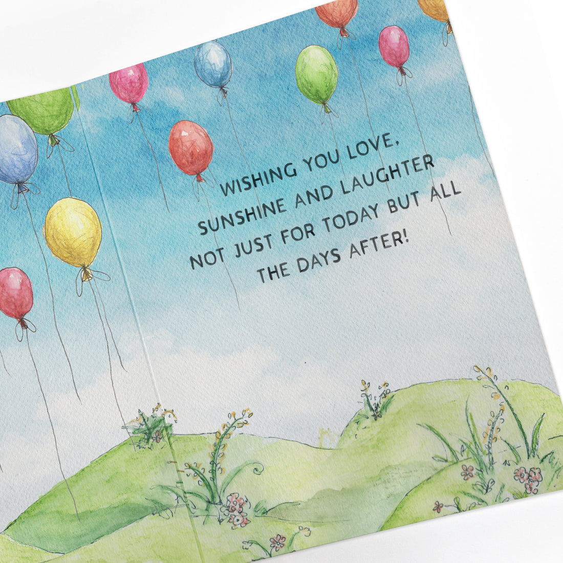 Ellie & the Balloon Card