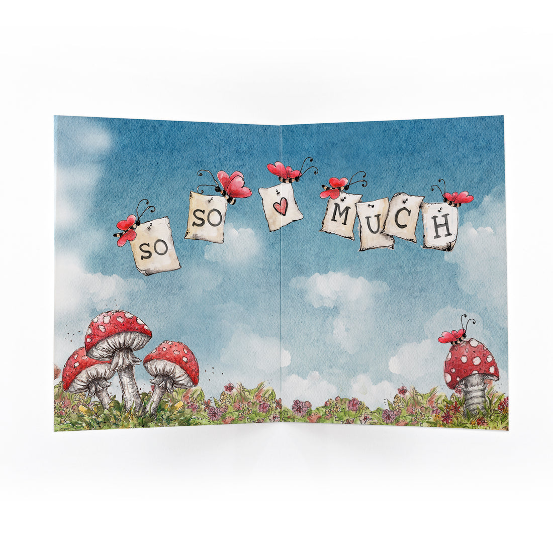 Mushroom Love Card