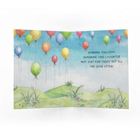 Ellie & the Balloon Card