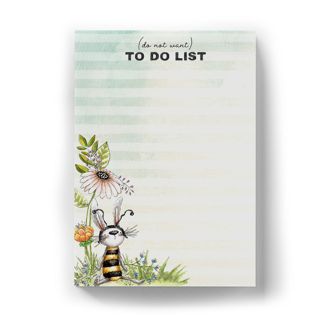 (do not want) To Do List | 4x6 Notepad