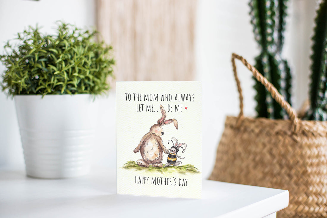 Mom & Me Card | Mom Card | Mother's Day Card