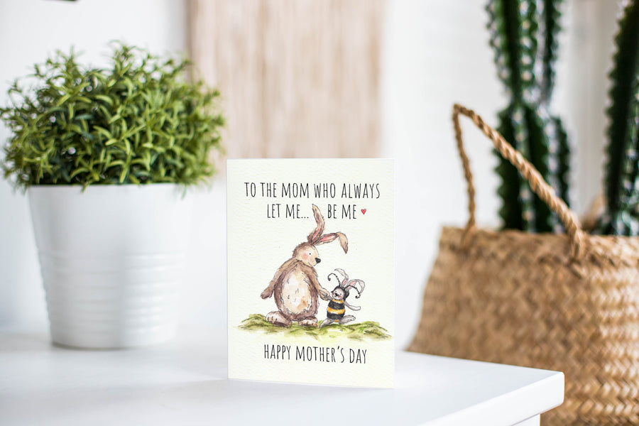 Mom & Me Card | Mom Card | Mother's Day Card