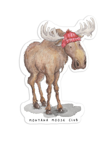 Montana Moose Club Sticker