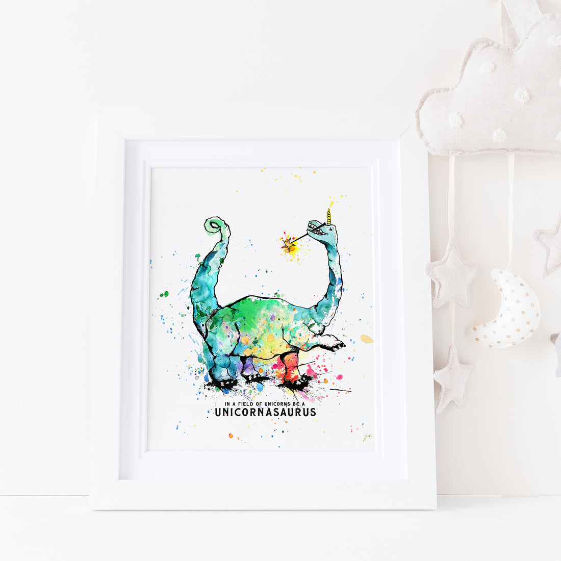 Unicornasaurus Print