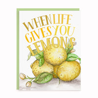 Life & Lemons Card