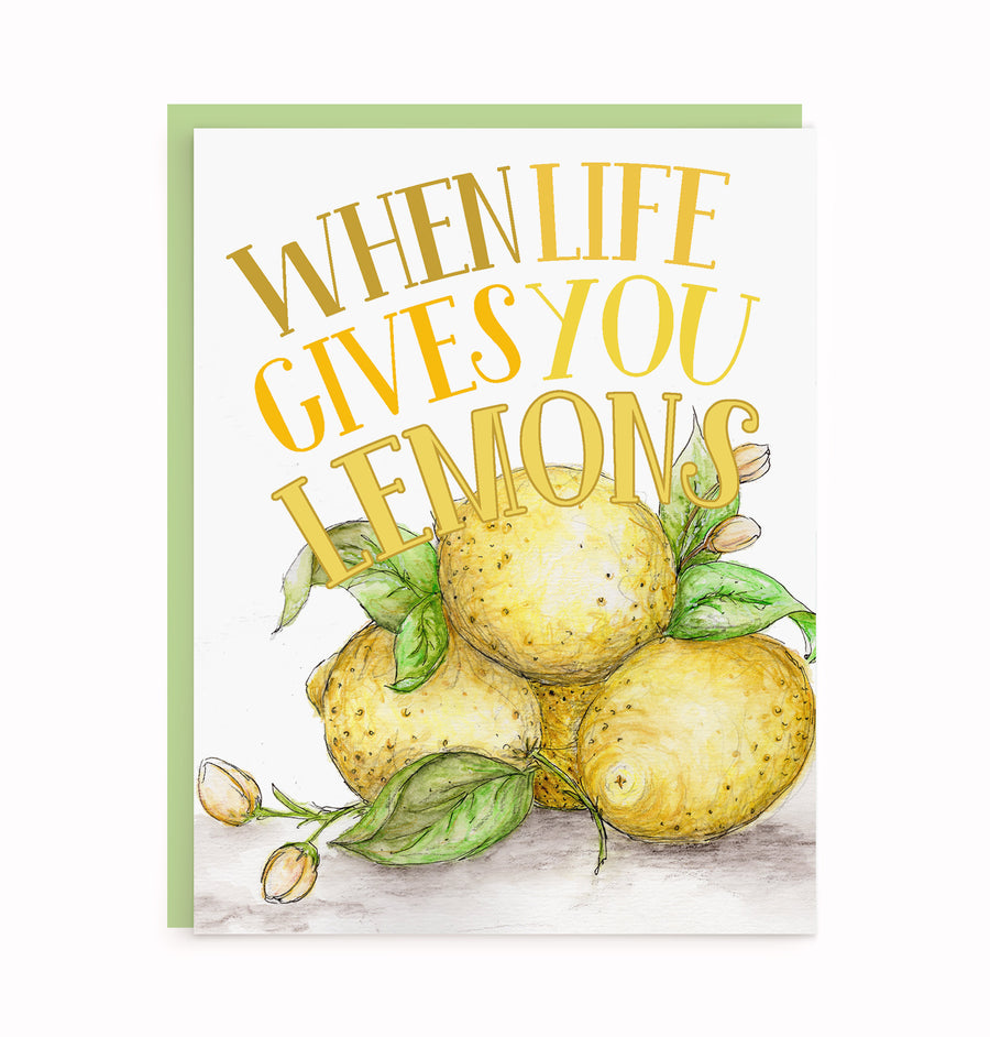 Life & Lemons Card