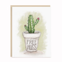 Free Hugs Greeting Card