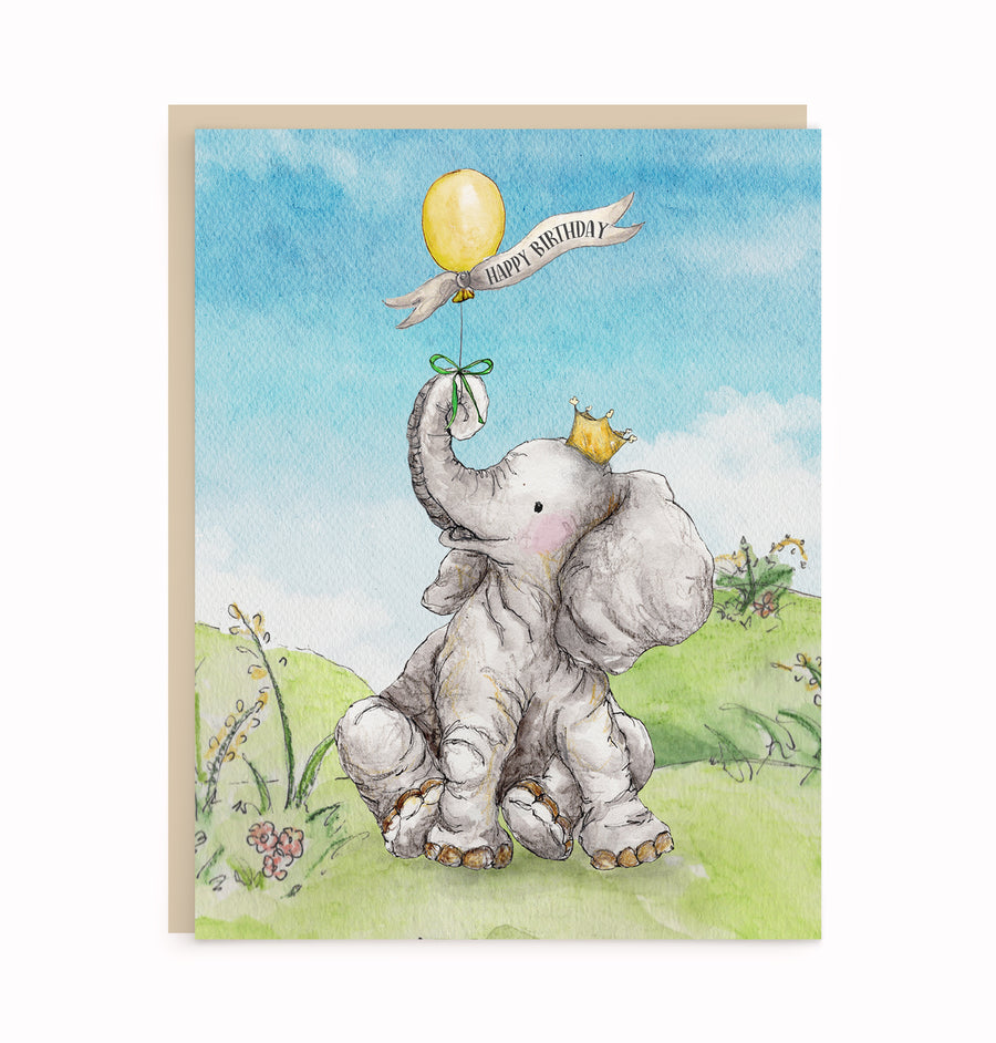 Ellie & the Balloon Card