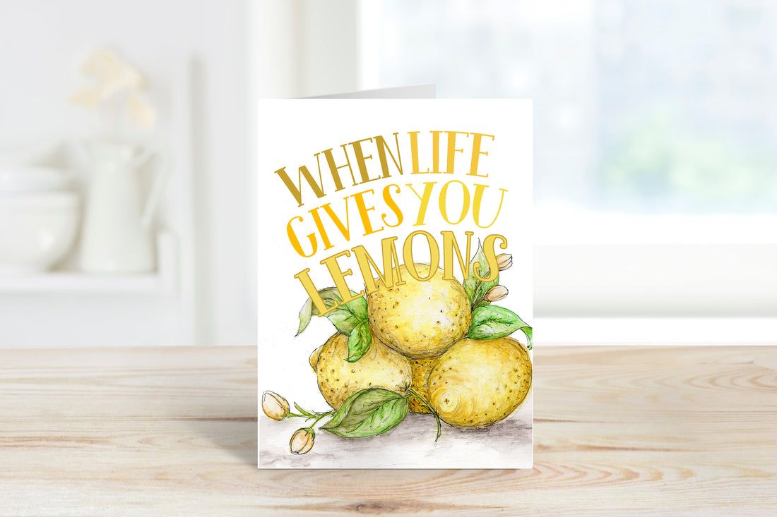 Life & Lemons Card