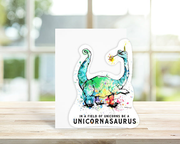 Bruno the Unicornasaurus Sticker