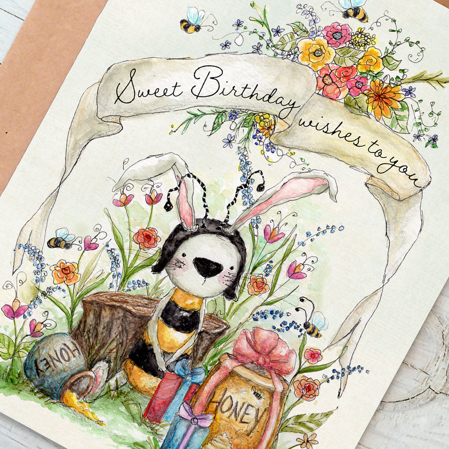 Sweet Wishes Birthday Card