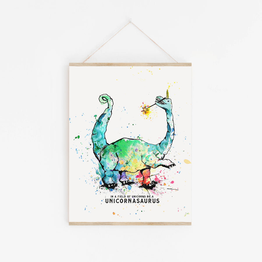 Unicornasaurus Print