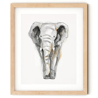 Elephant Days Print