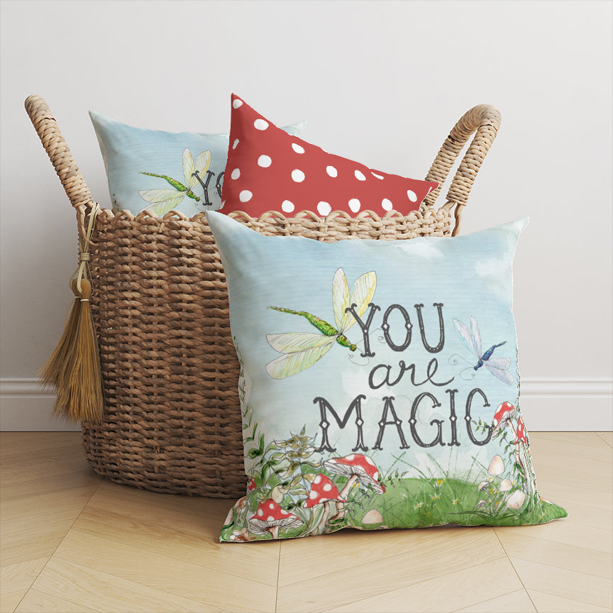 You Are Magic Nursery/ Kids Home Decor Pillow